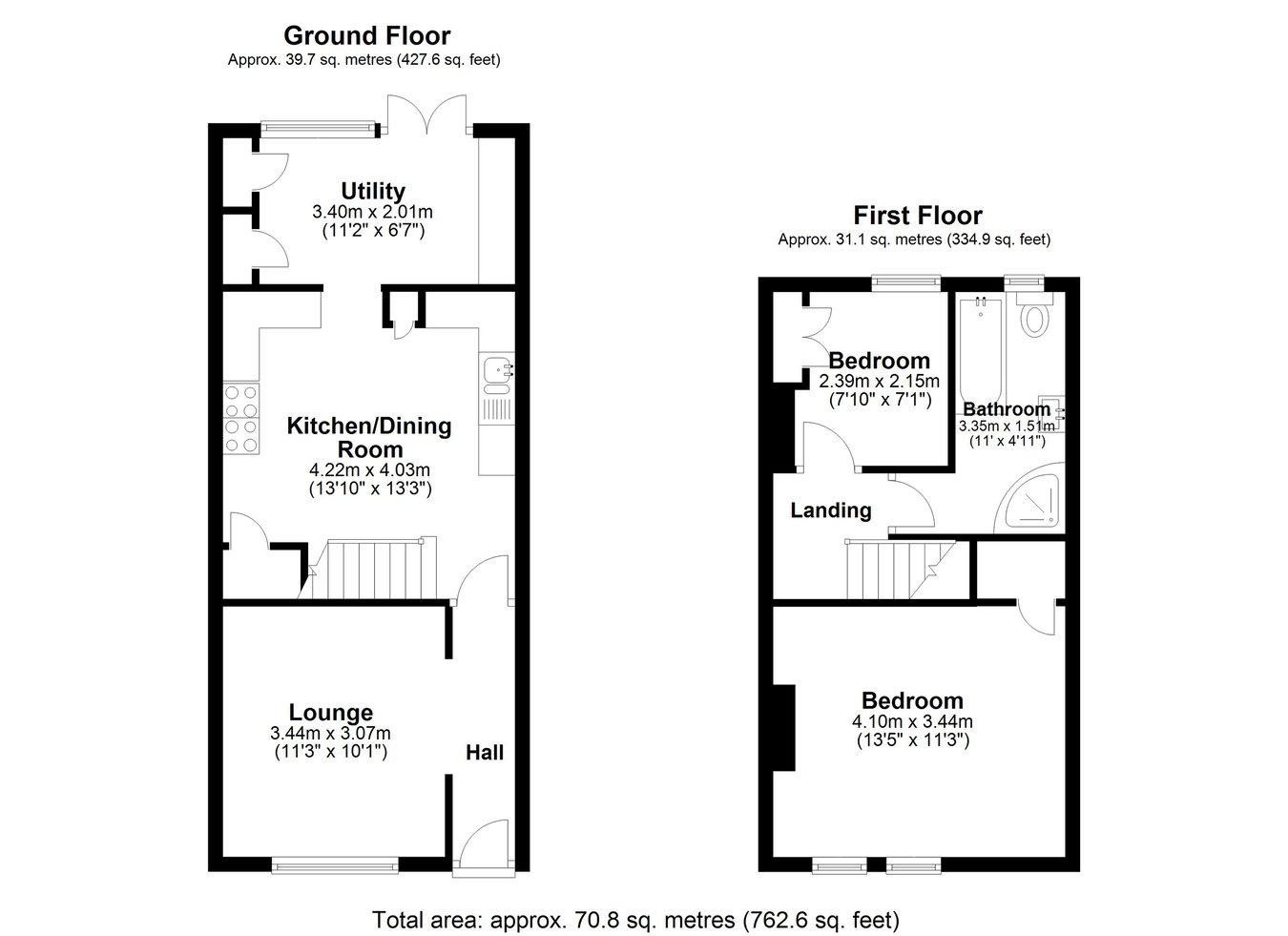 20, Burrow Road, Folkestone floorplan