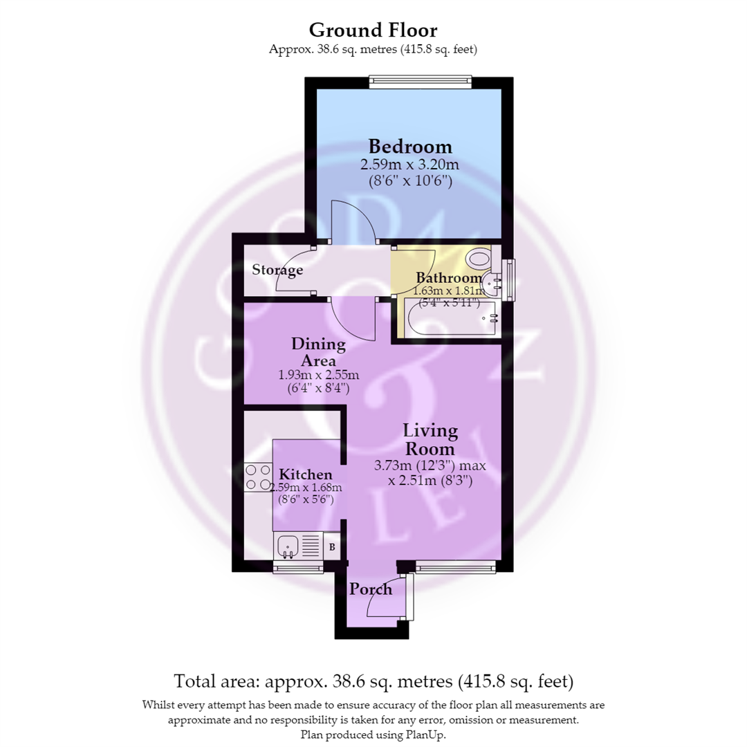 14, Alderdown Close, Lawrence Weston floorplan