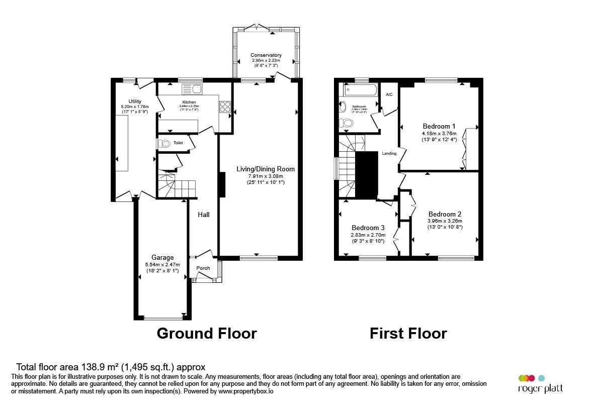 32, Nash Close, Reading floorplan