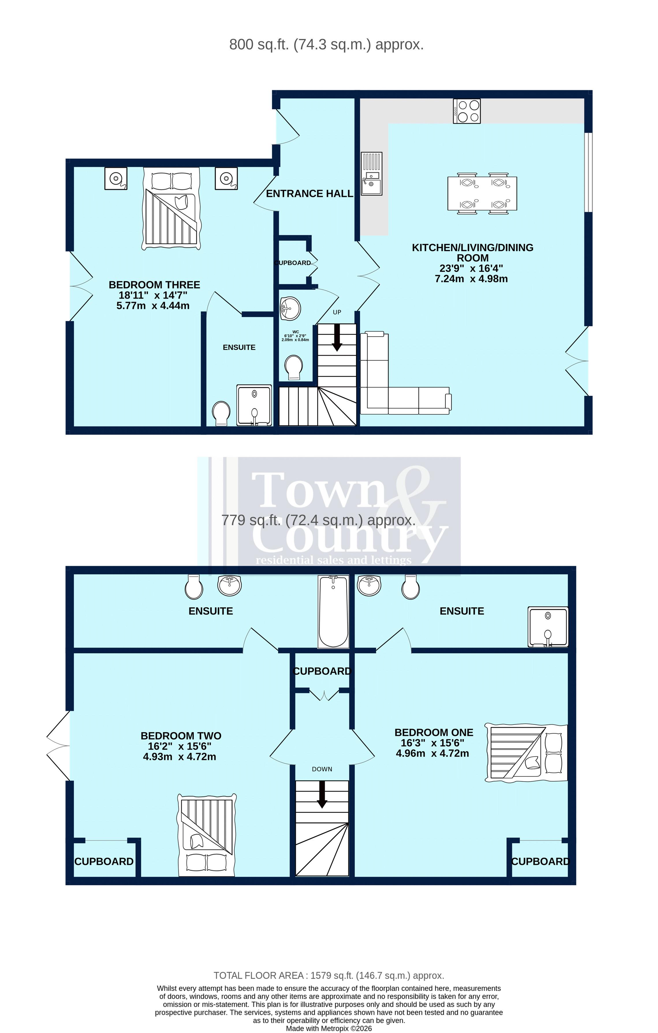 Flat 8 The Shipyard, Waterside, Colchester floorplan