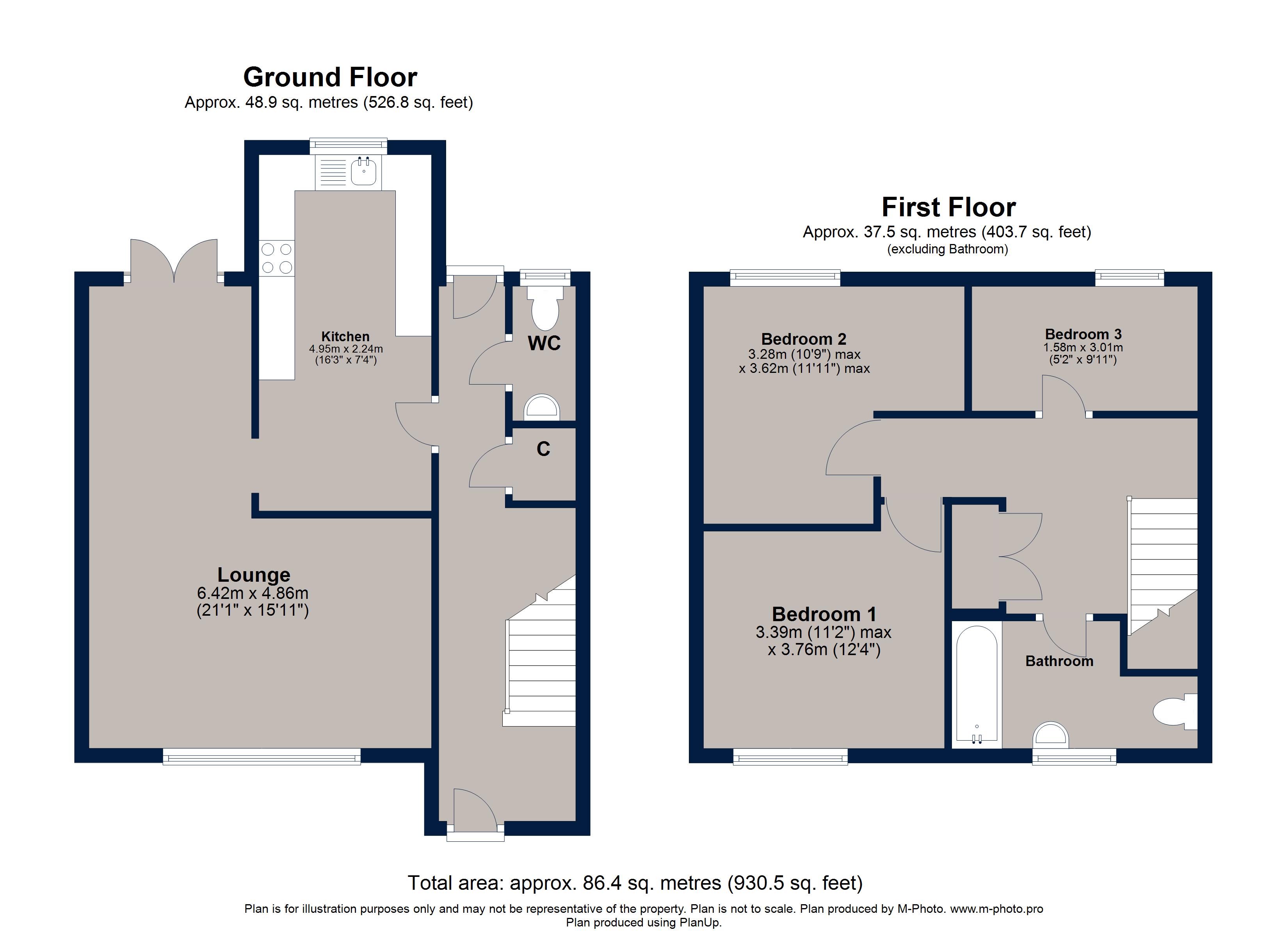 19, Malvern Walk, Rutland floorplan