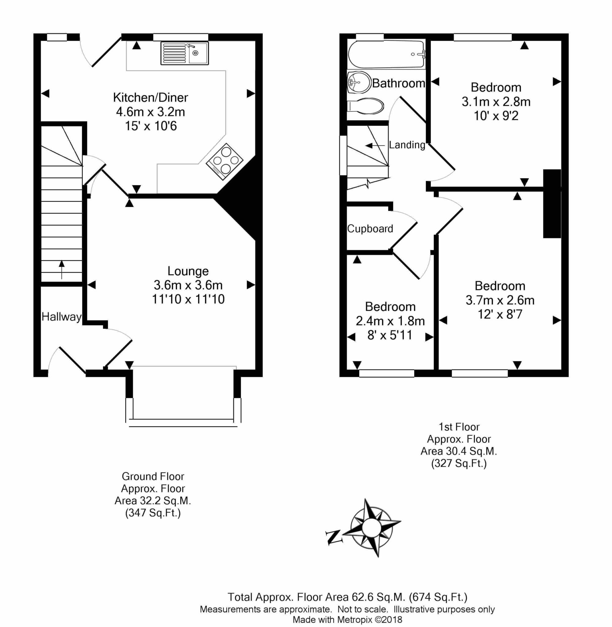 3 Bedrooms Semi-detached house for sale in Rodway Road, Tilehurst, Reading RG30