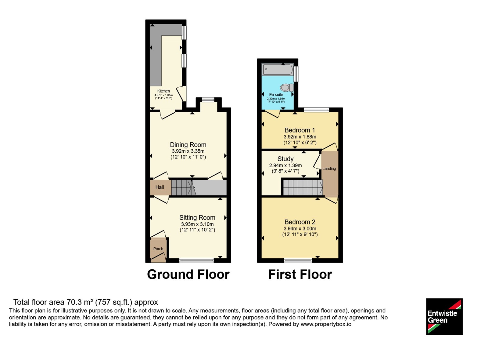 71, Elizabeth Street, Lancashire floorplan