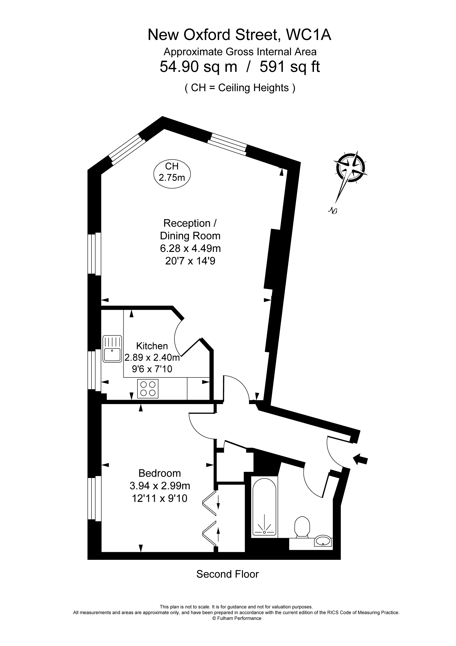 New Oxford Street, London floorplan