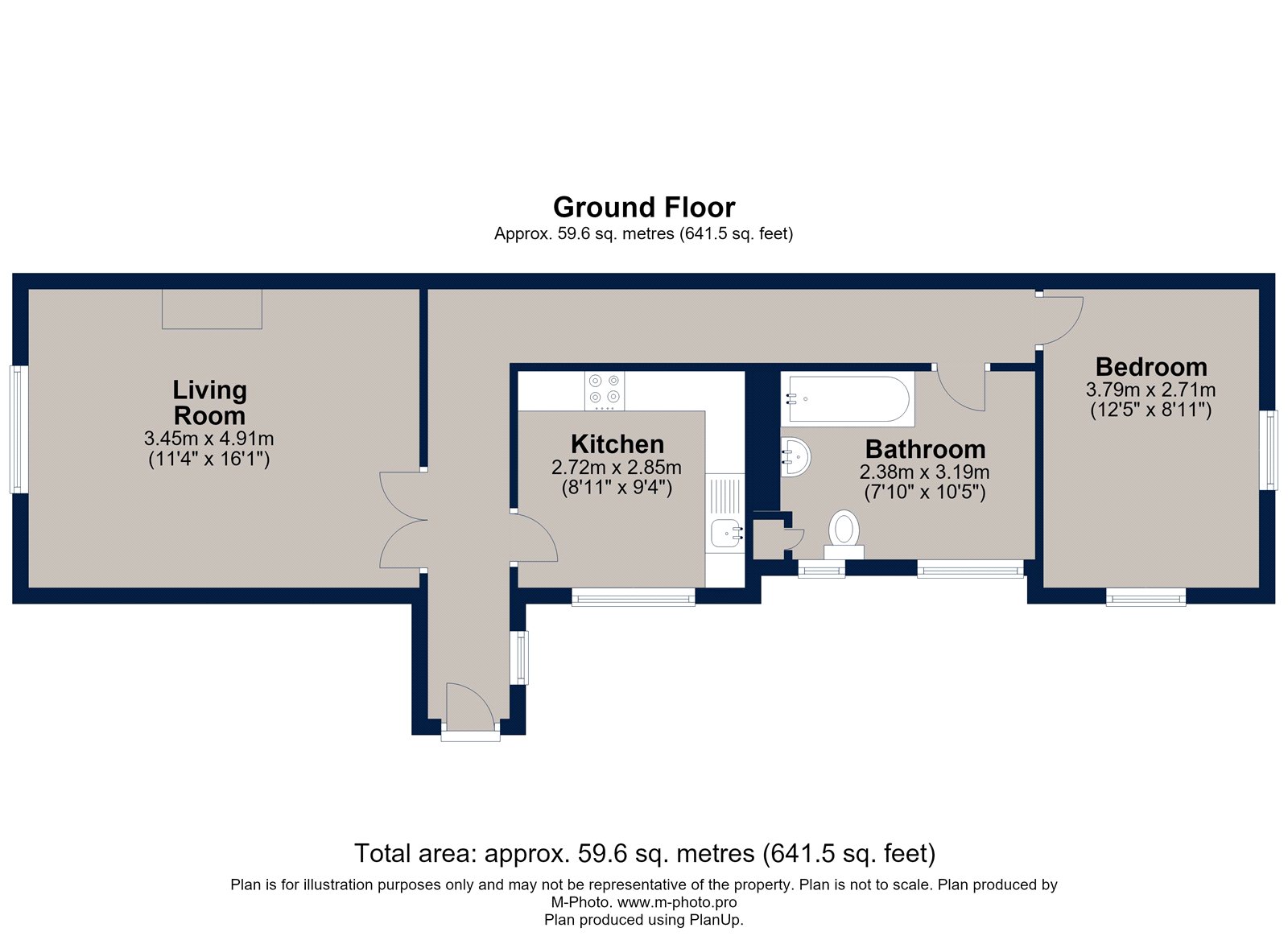 Flat 4,, Bank Chambers, Oundle floorplan