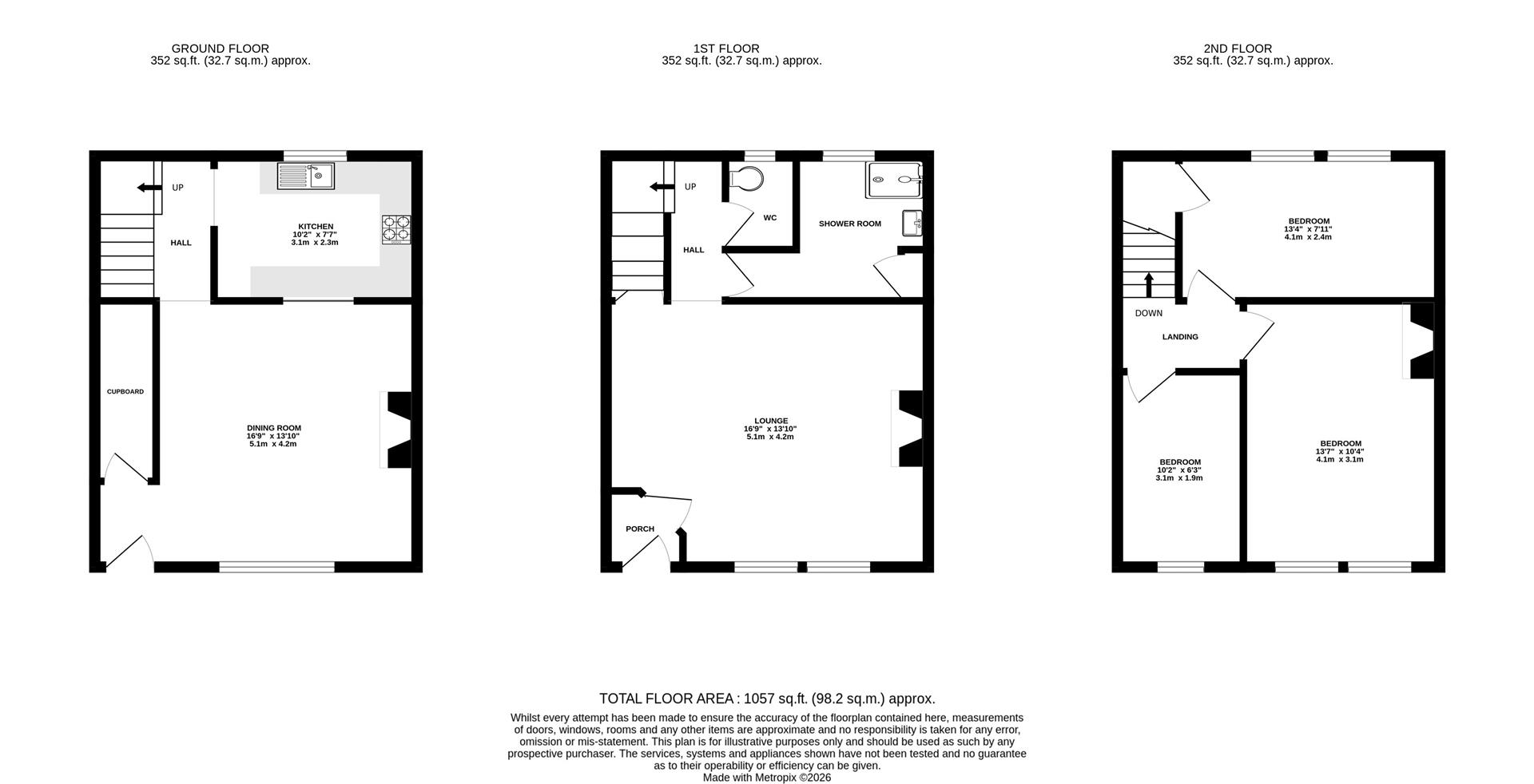28, Sandhurst Street, Pudsey floorplan
