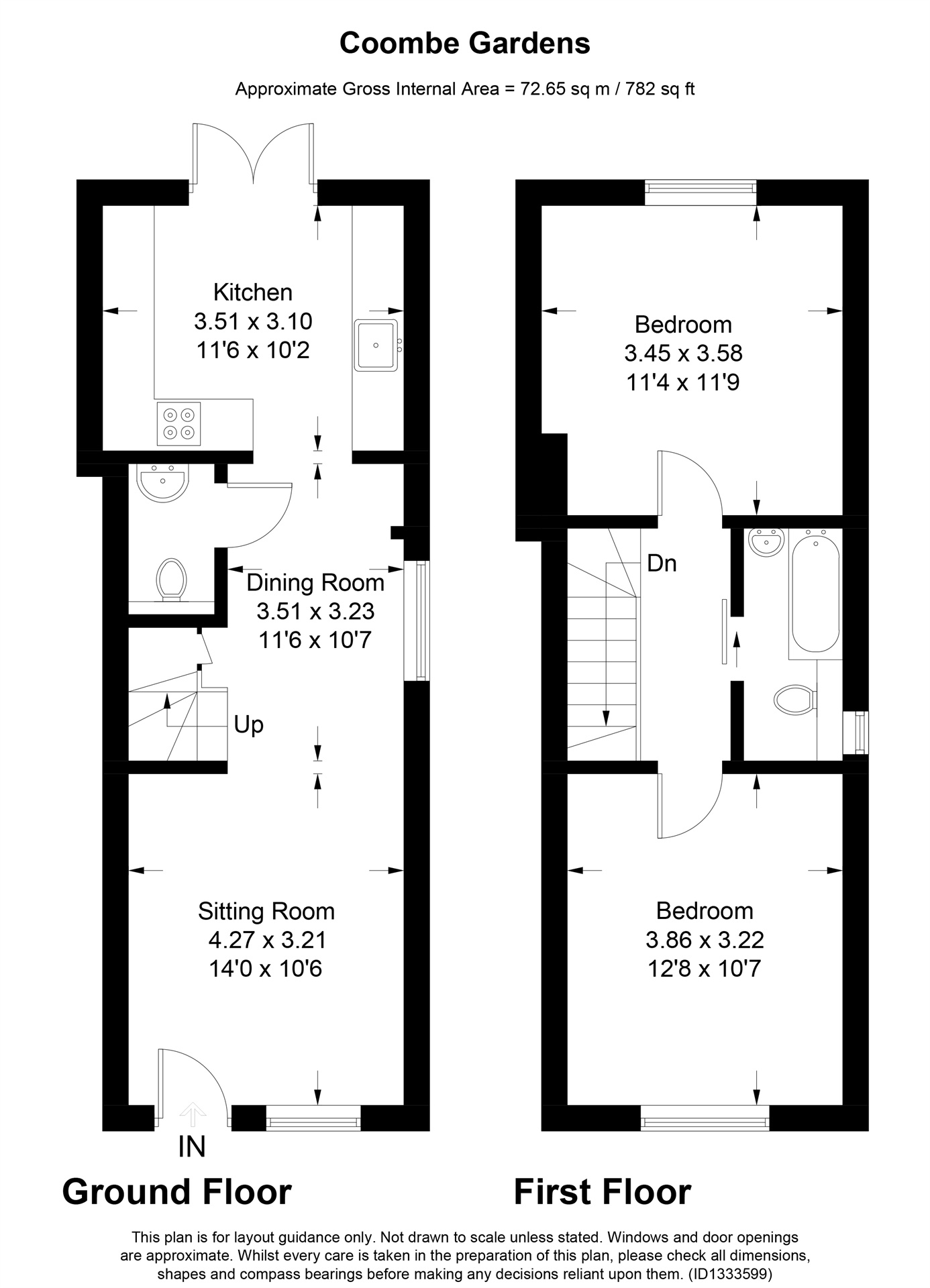 24a, Coombe Gardens, Berkhamsted floorplan