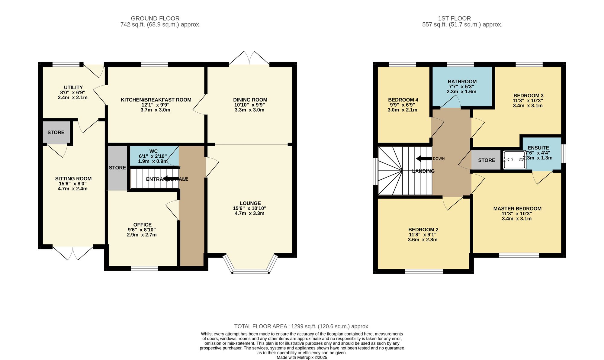 14 Redbrook Court, Caerphilly floorplan