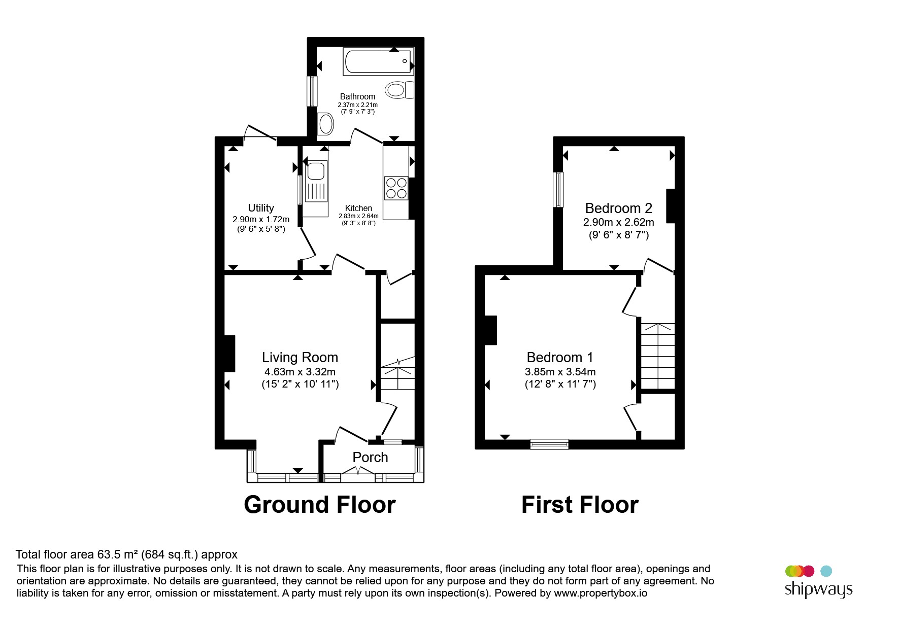 Forest Road, Birmingham floorplan