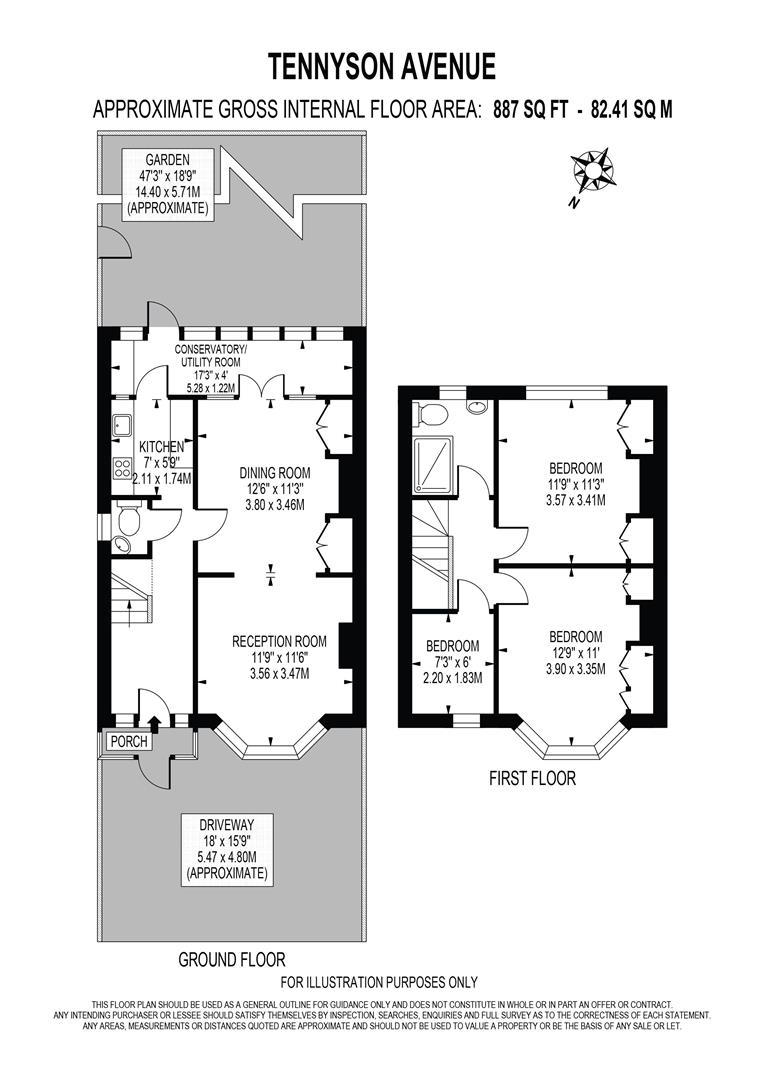 Tennyson Avenue, New Malden KT3, 3 bedroom end terrace house for sale