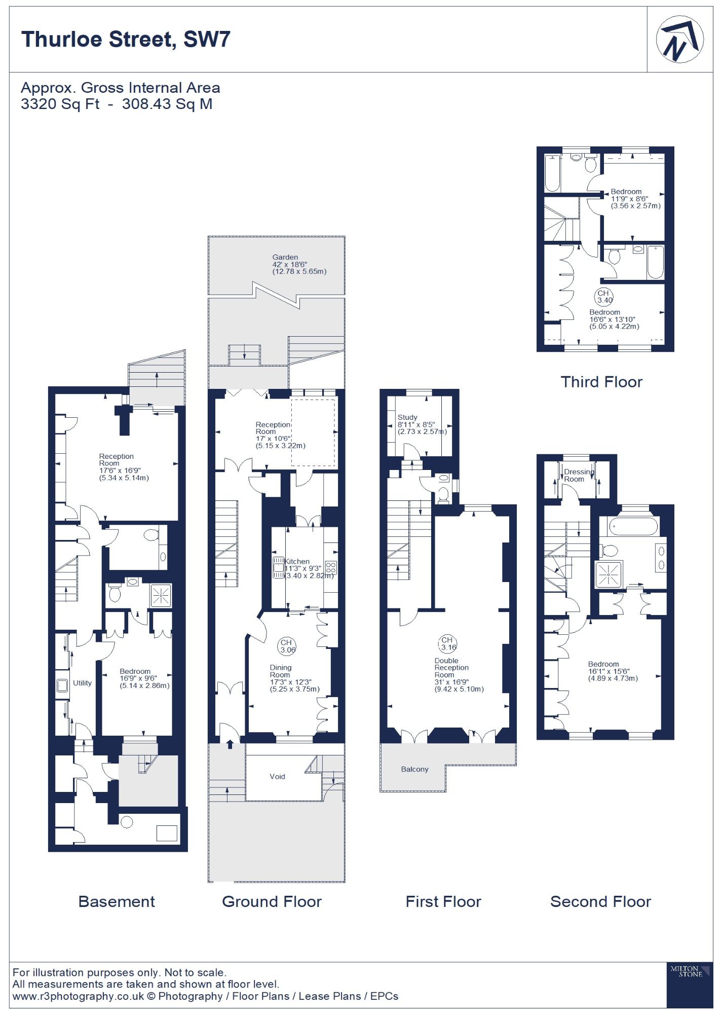 7 Thurloe Street, London floorplan