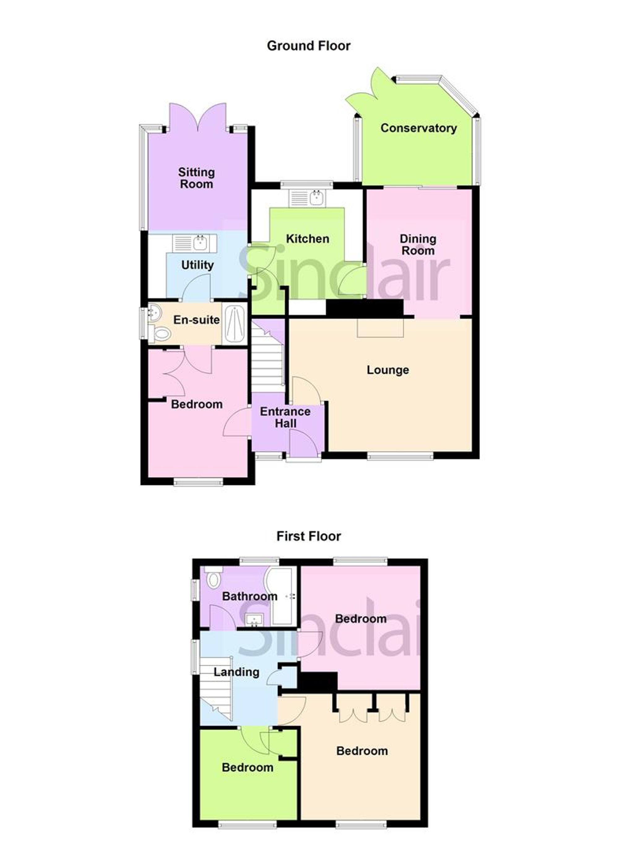 125 Grace Dieu Road, Coalville floorplan