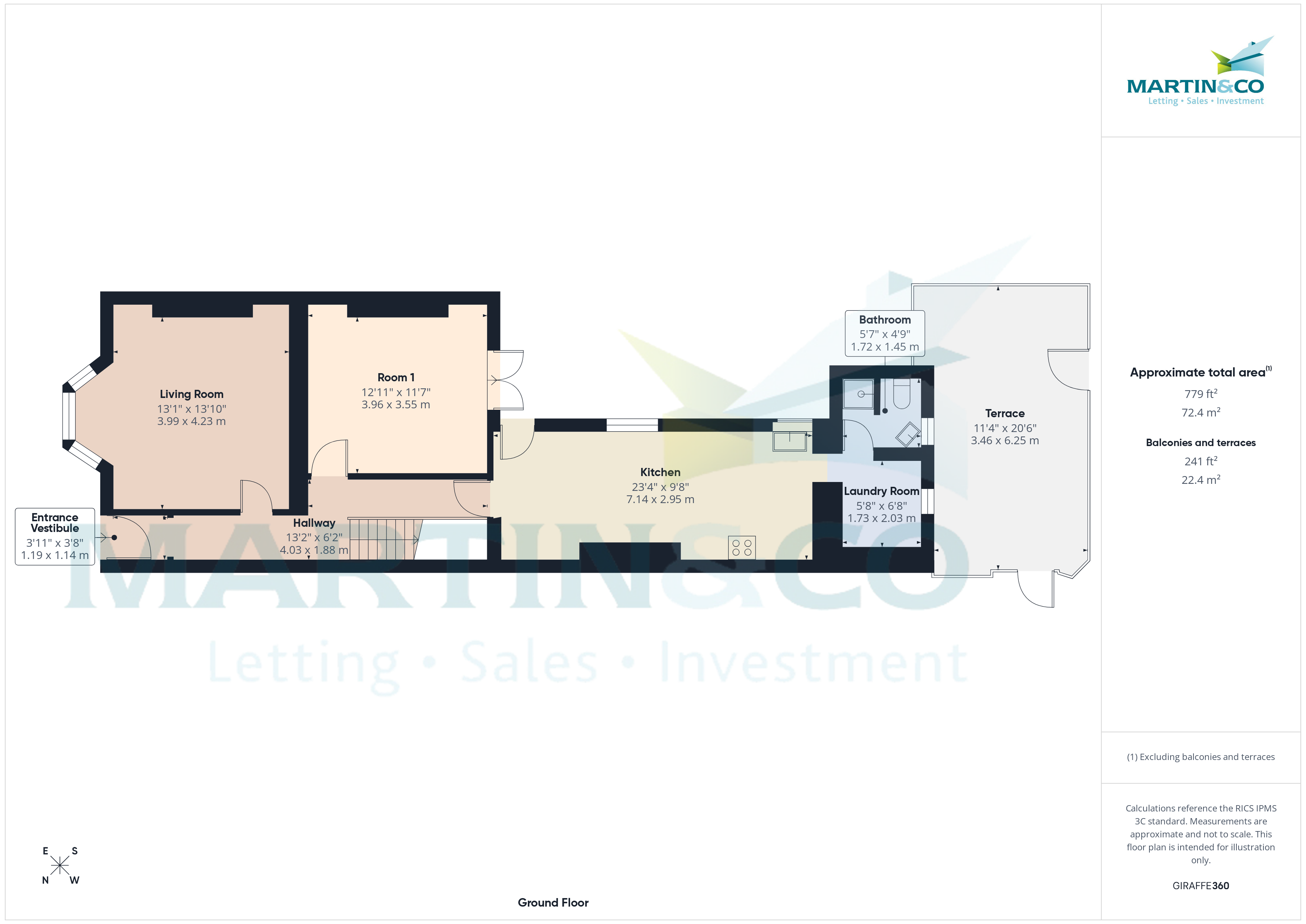 Room 5, 26, Cheltenham Place, Plymouth floorplan