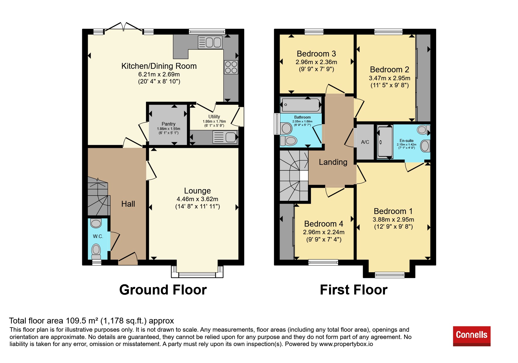 8, The Avenue, Leamington Spa floorplan