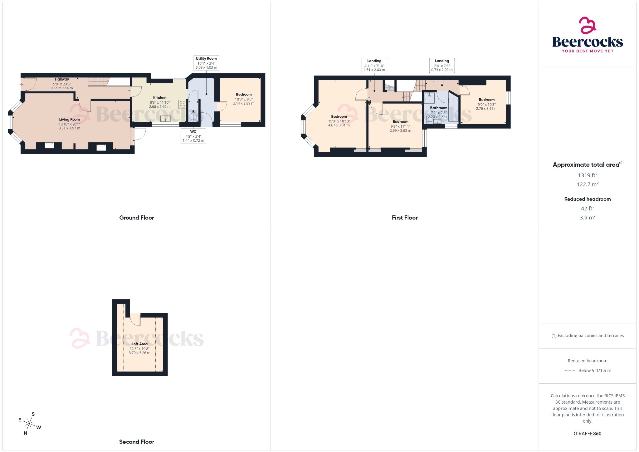85 Bannister Street, Withernsea, East Riding of Yorkshire floorplan