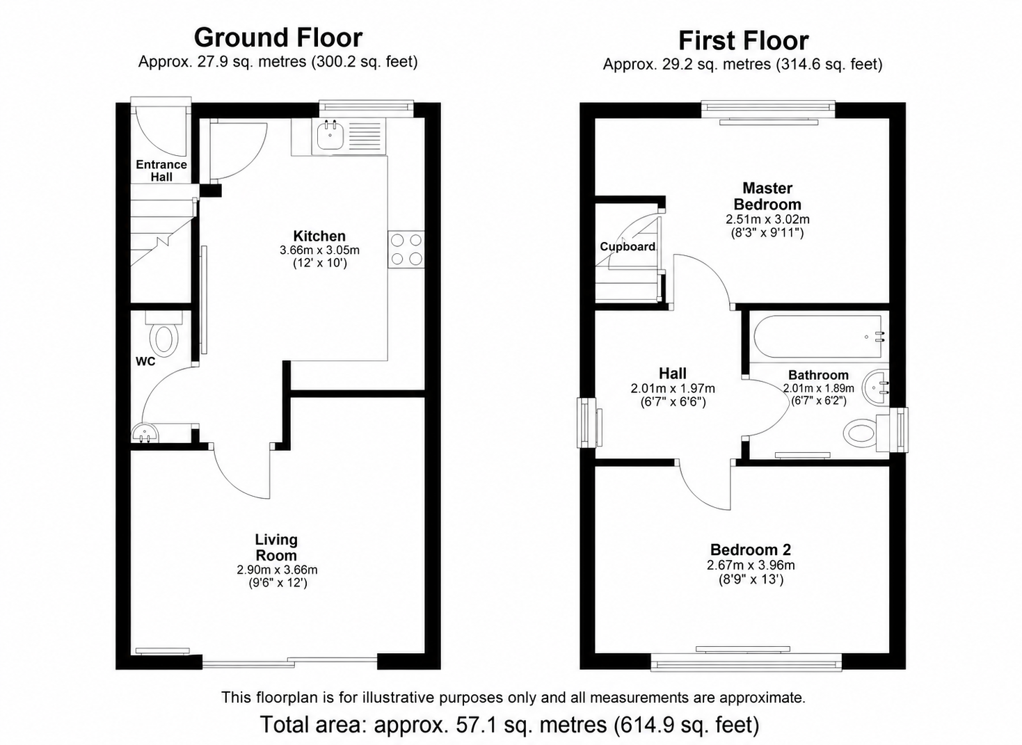33, Meadowlands, Bradford floorplan