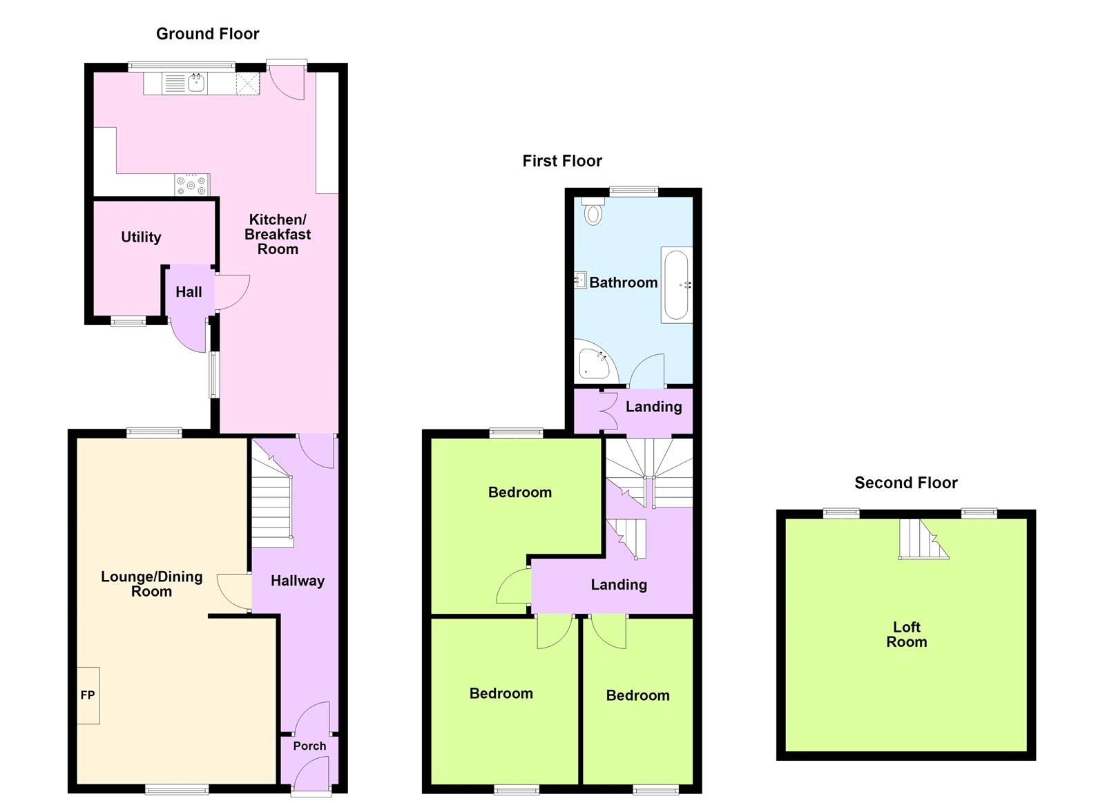 3, Gwyther Street, Pembrokeshire floorplan