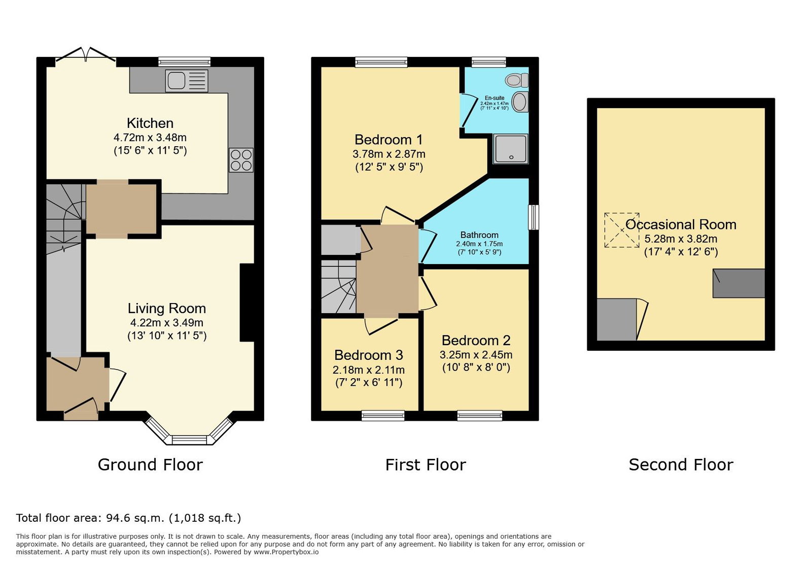 19, Sharket Head Close, Bradford floorplan