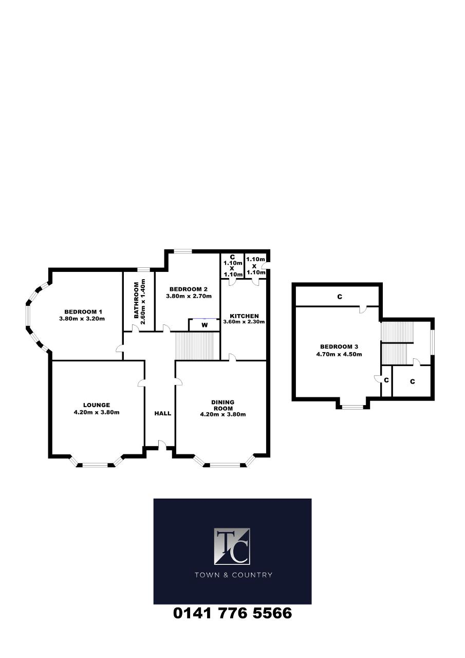40, Glasgow Road, Kirkintilloch floorplan