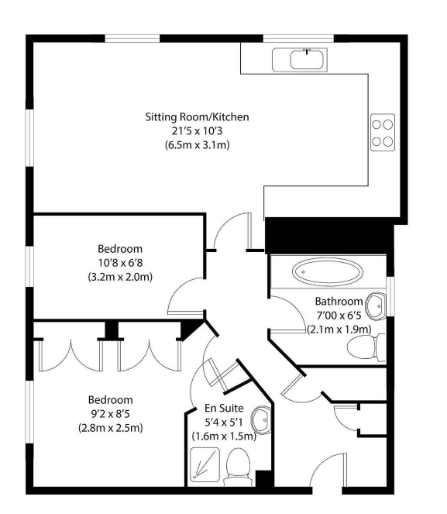 3, Aspen Court, Rendlesham floorplan