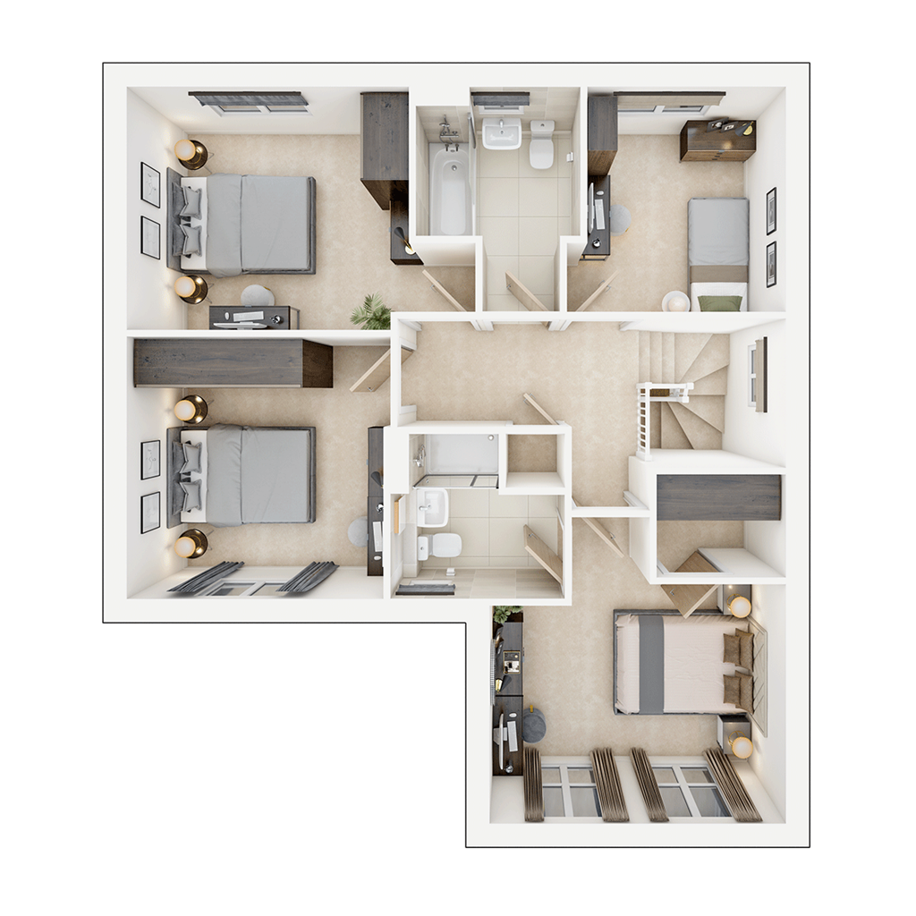 The Coltham - Plot 21, Swinnow Park, Racecourse Approach, Wetherby floorplan
