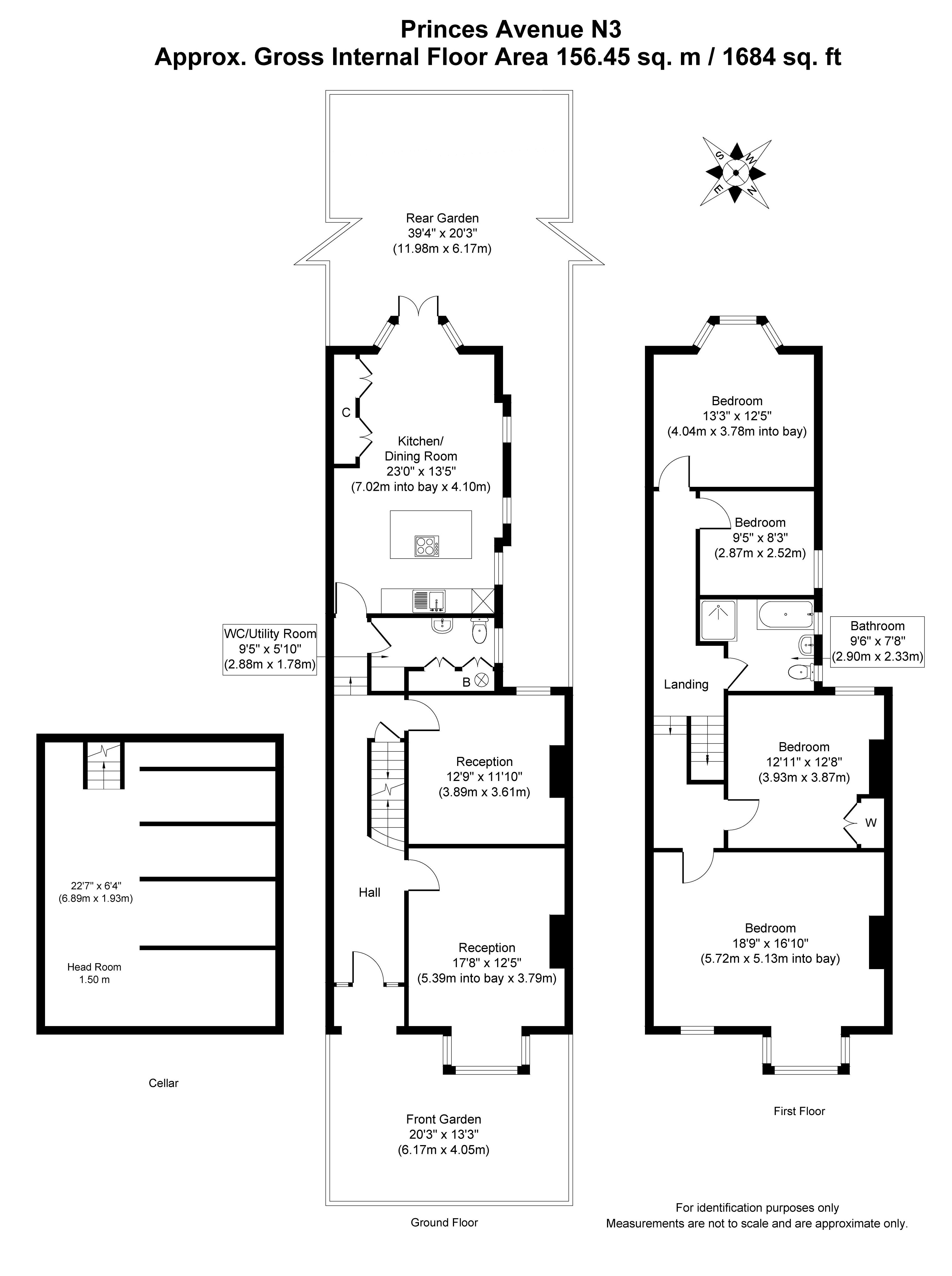 5, Princes Avenue, London floorplan
