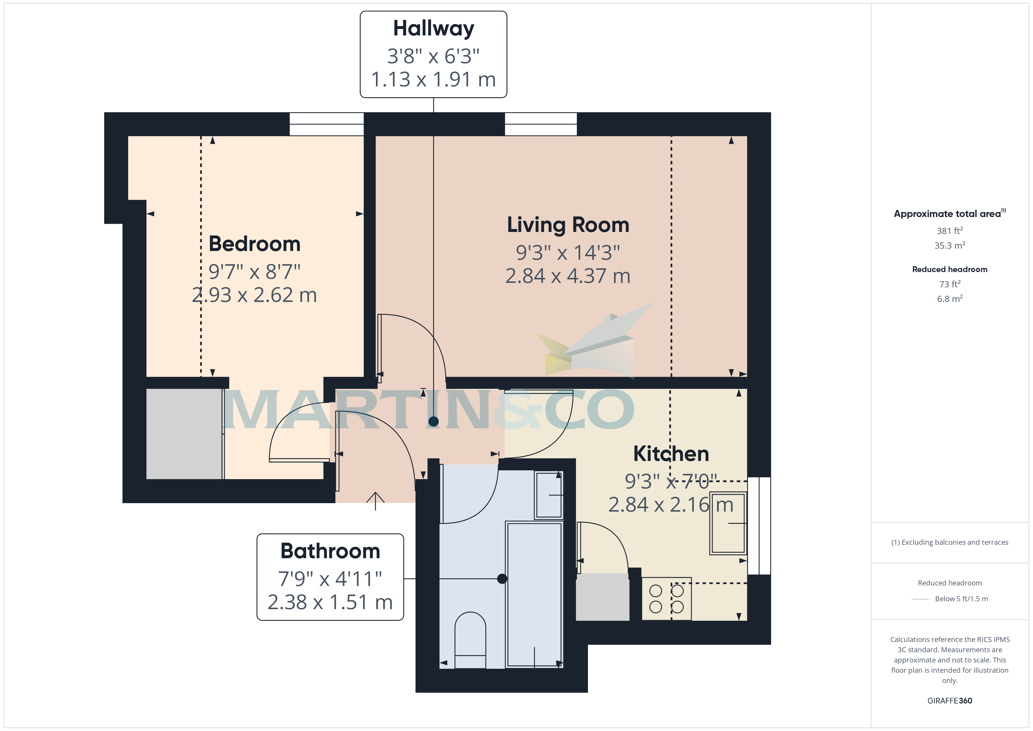 72c, High Street, Brighton floorplan