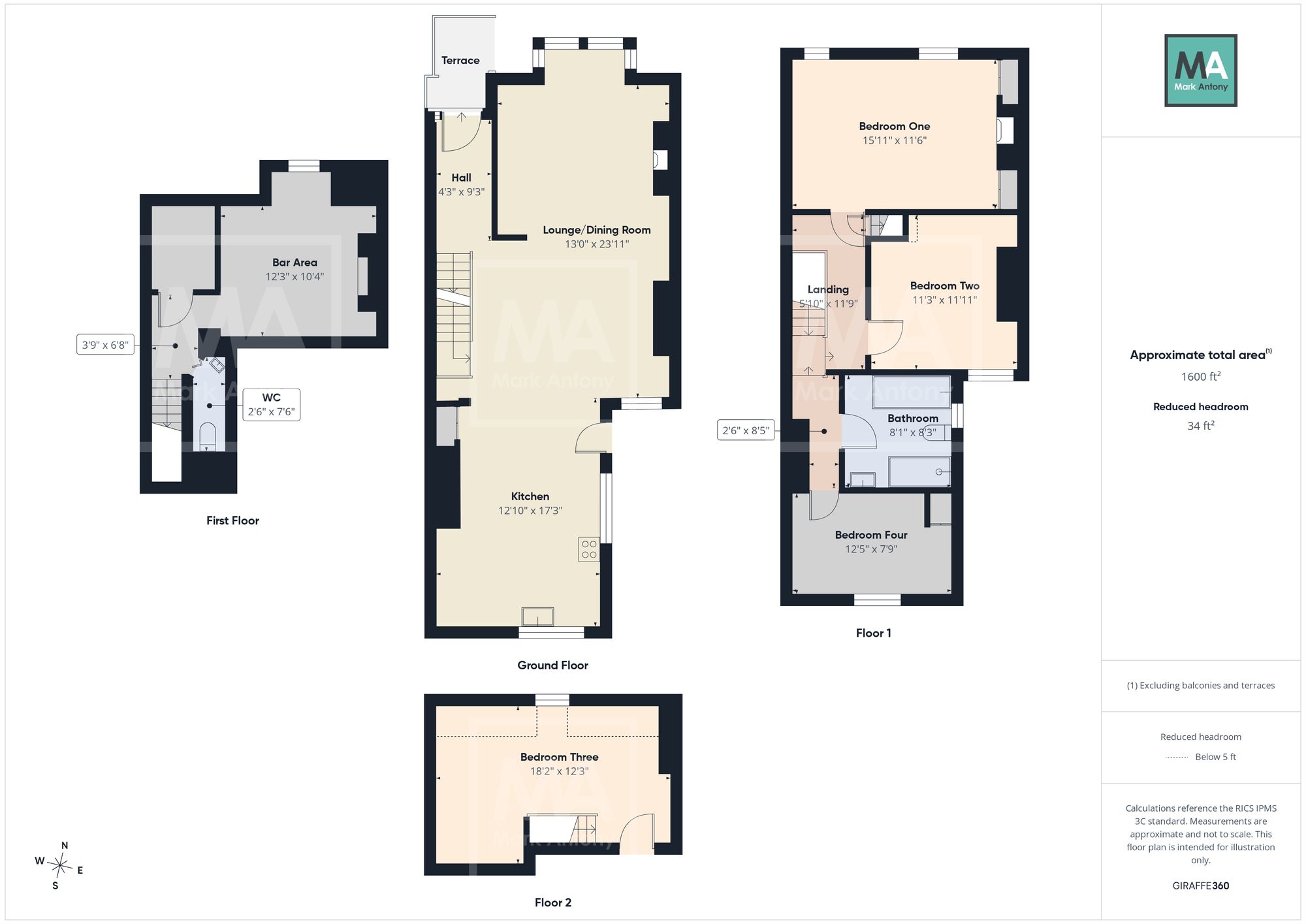 4 Fairfield Road, Warrington floorplan