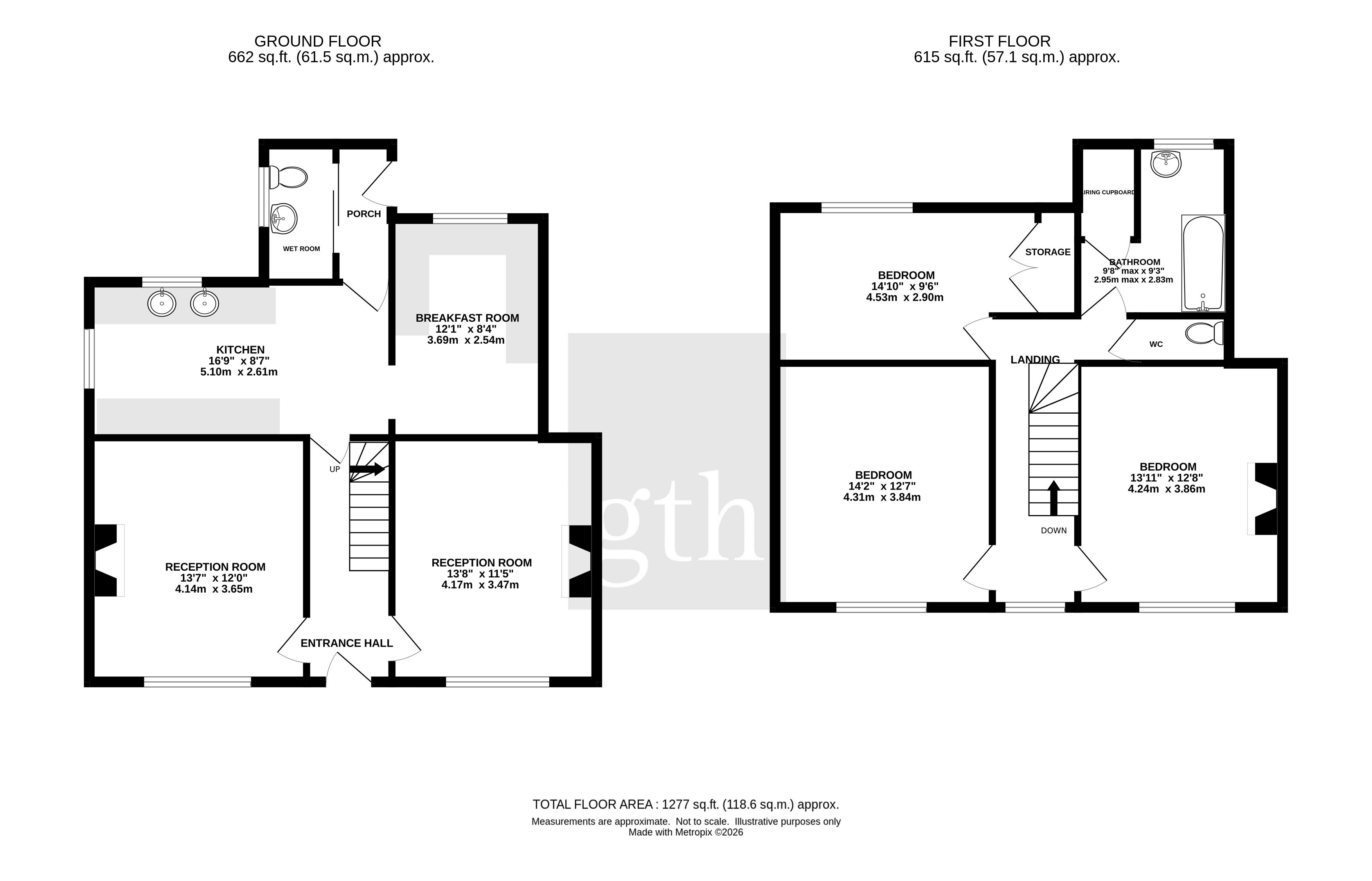 12, Boobery, Tiverton floorplan