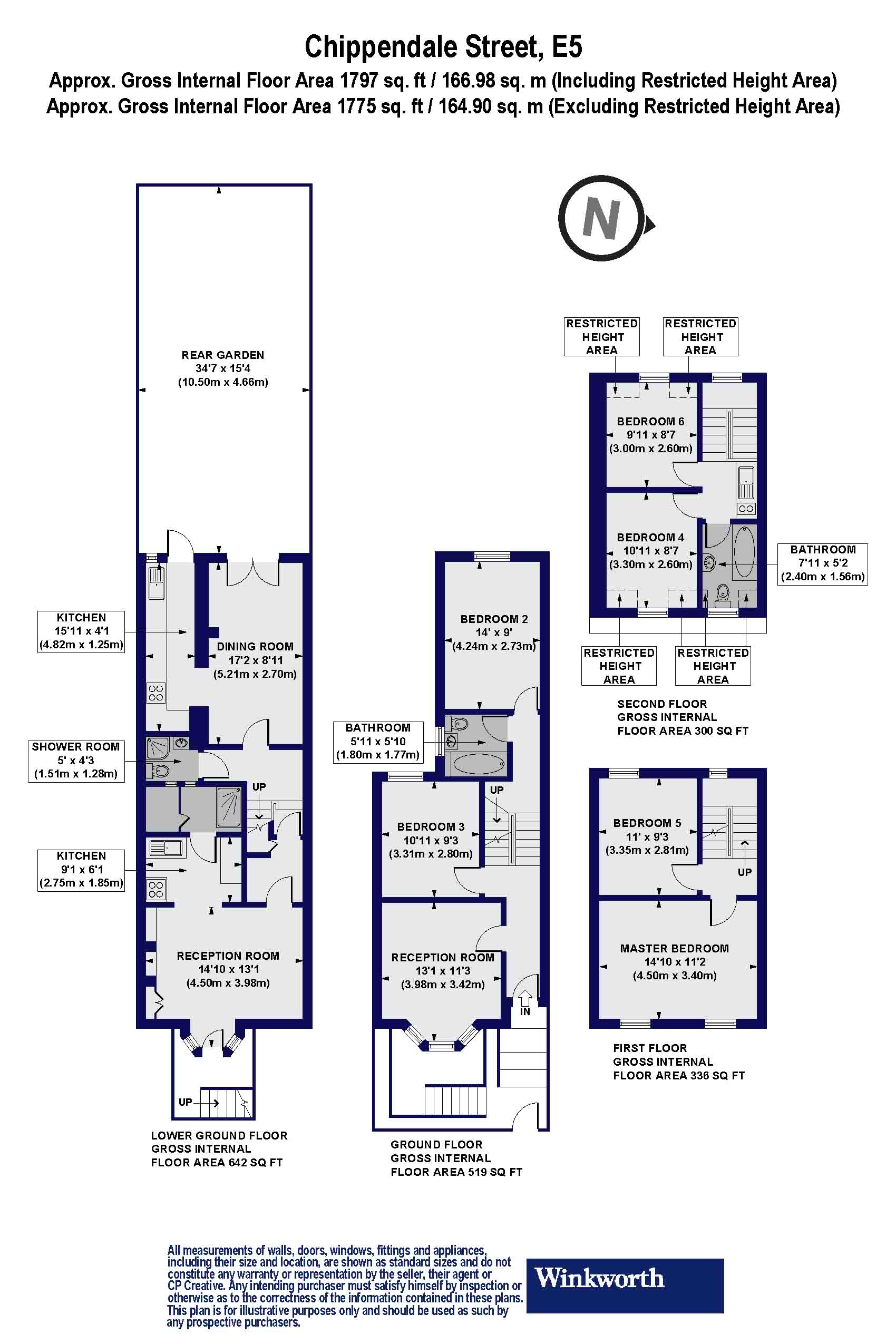 23, Chippendale Street, London floorplan