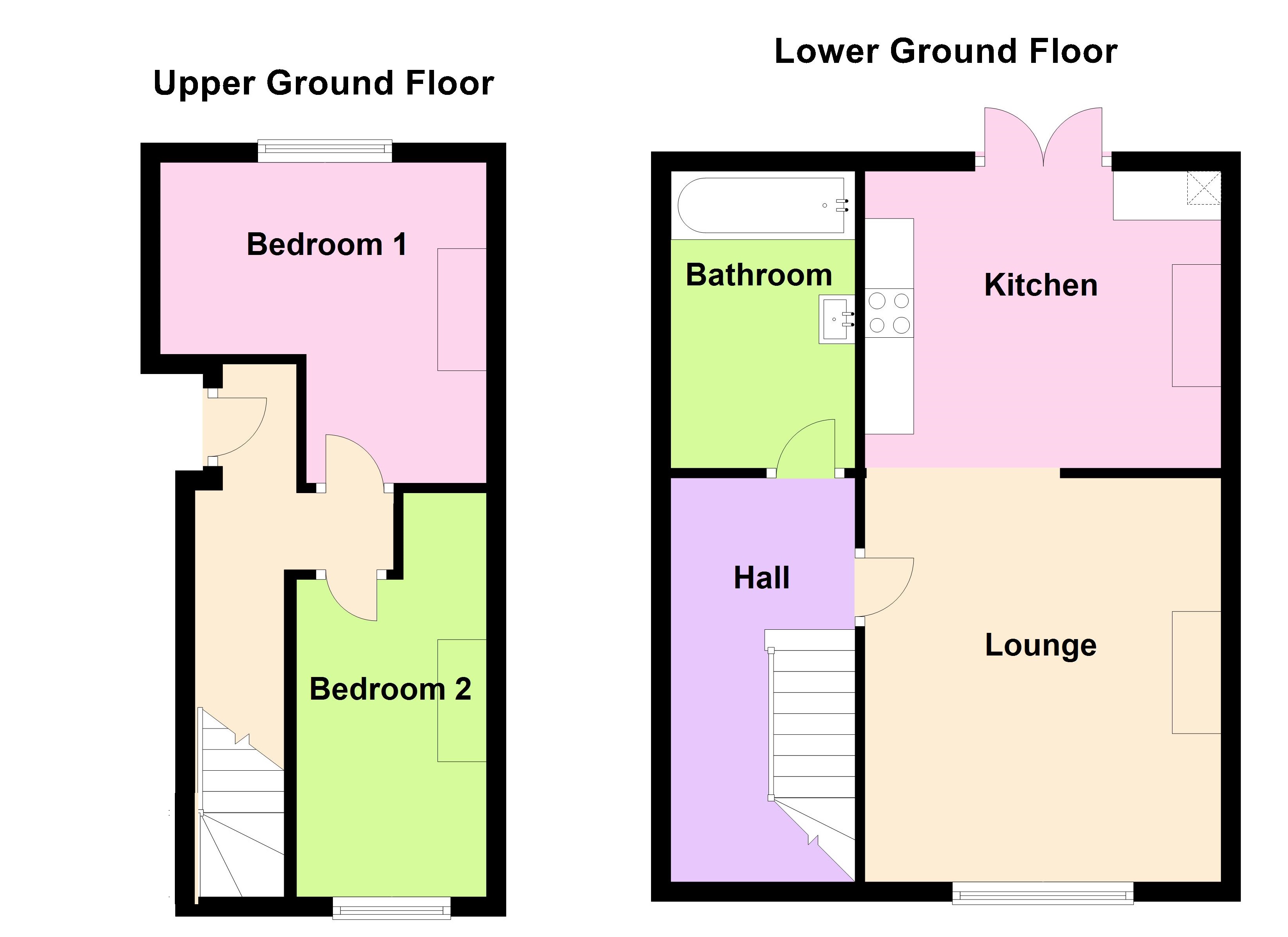 2 Bedrooms Flat for sale in Harmer Street, Gravesend, Kent DA12