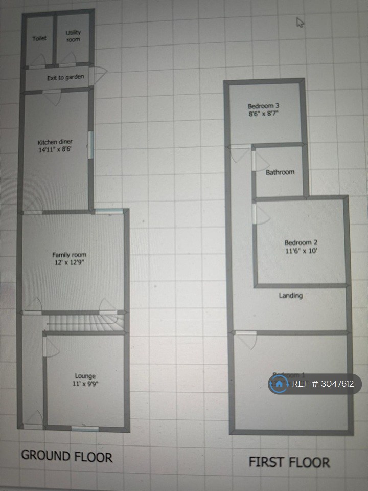 Conway Road, Leicester floorplan
