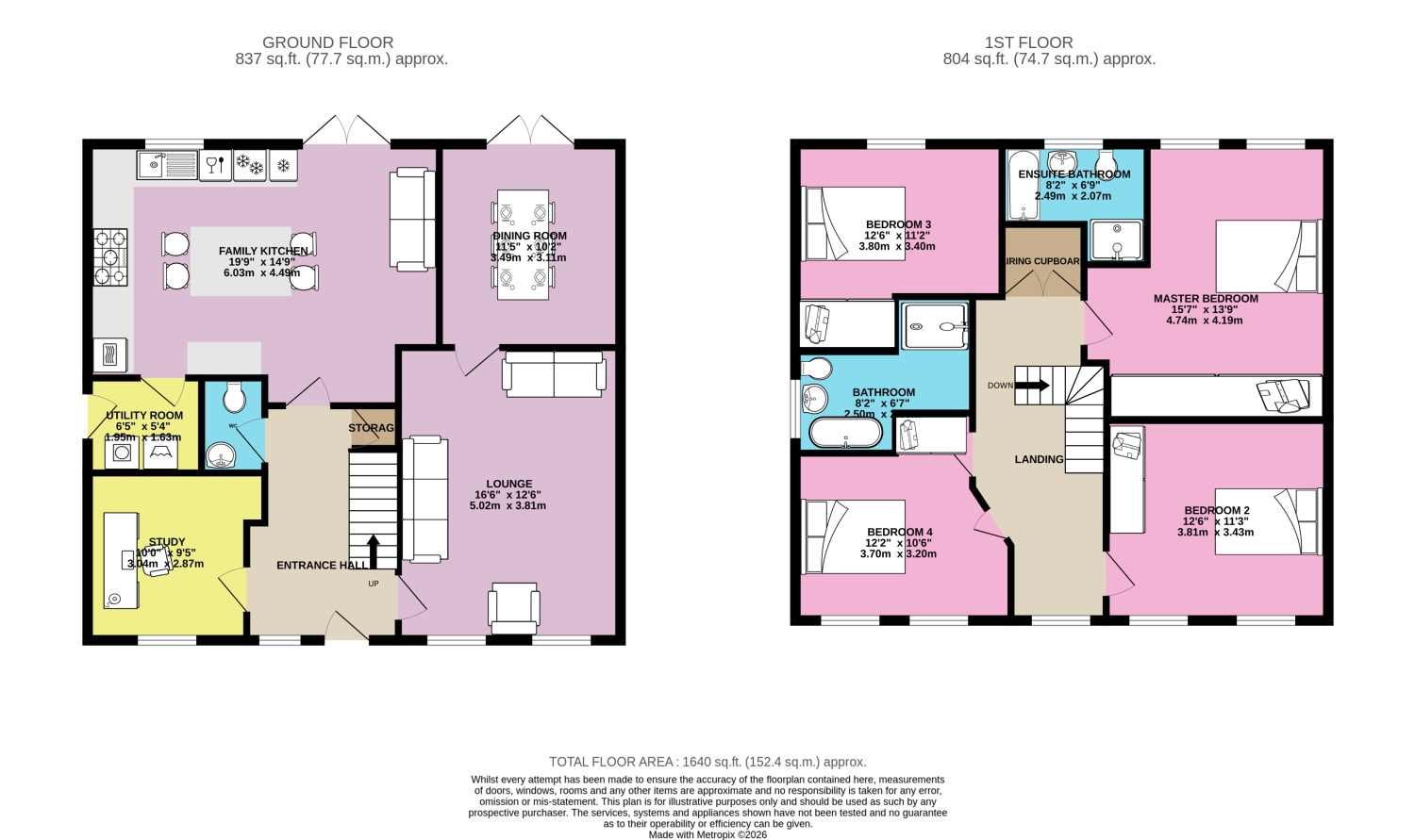 14, Lockgate Rise, Bradford floorplan