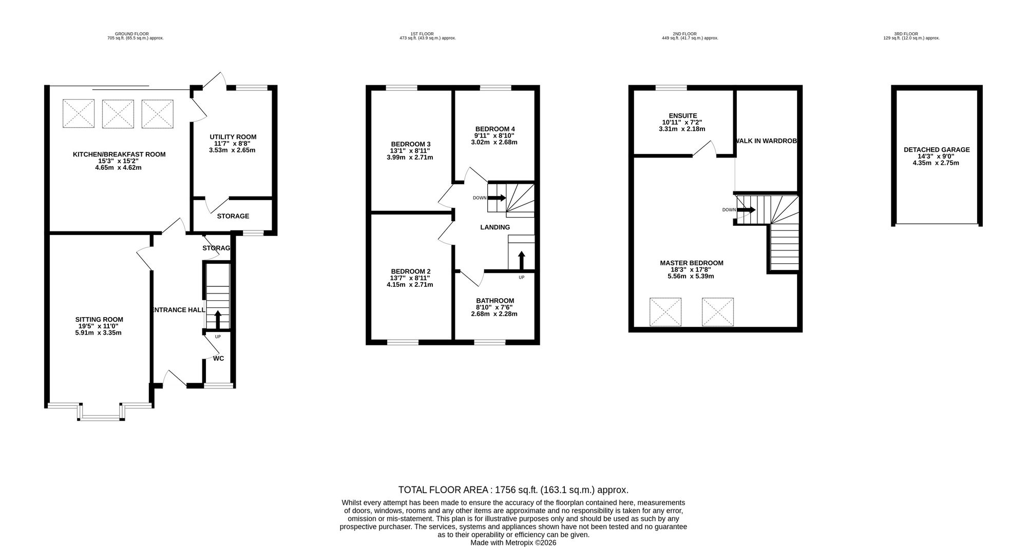 9 Buckley Close, Manchester floorplan