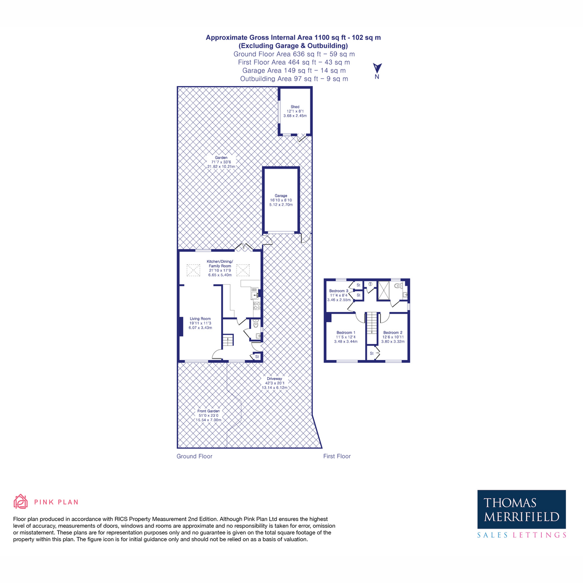 2, Gravel Lane, Drayton floorplan