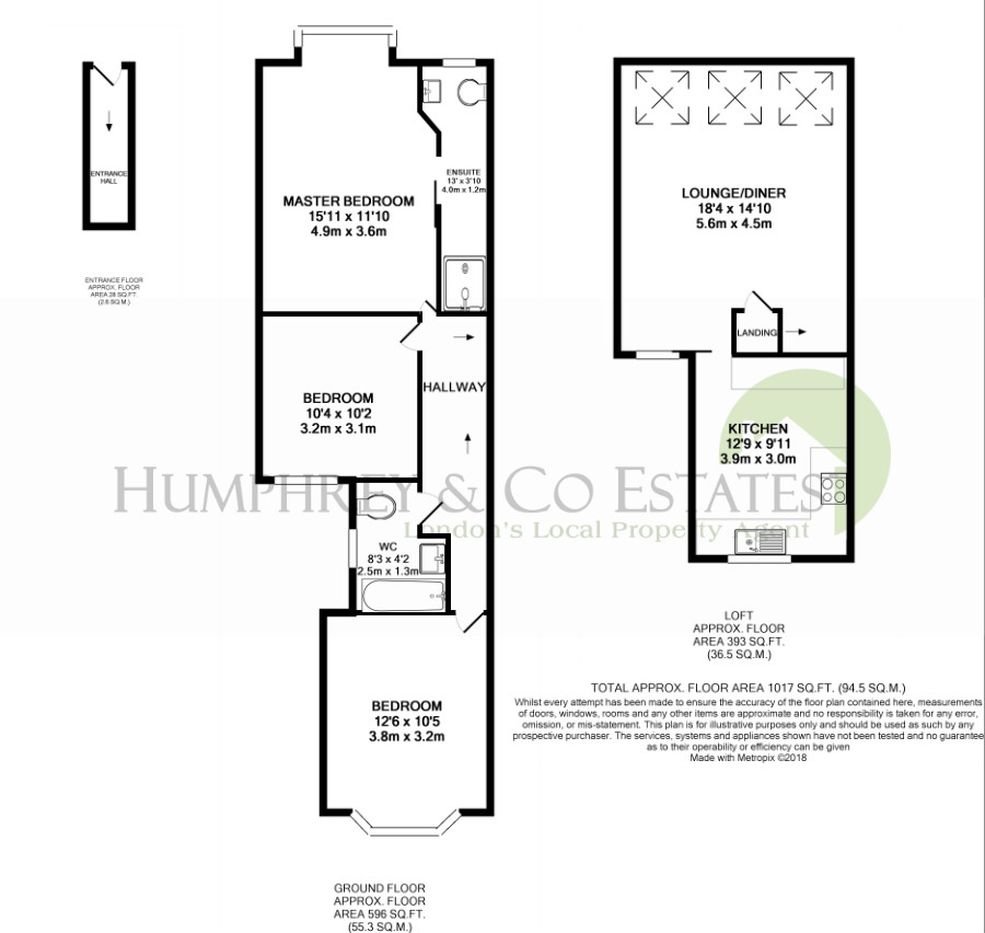 3 Bedrooms Flat to rent in Elmhurst Road, London N17