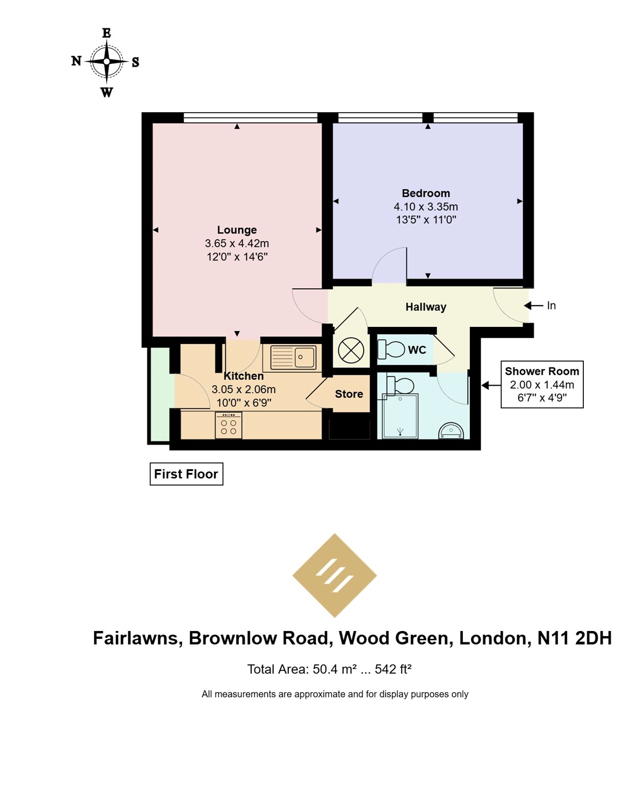 Brownlow Road, London floorplan
