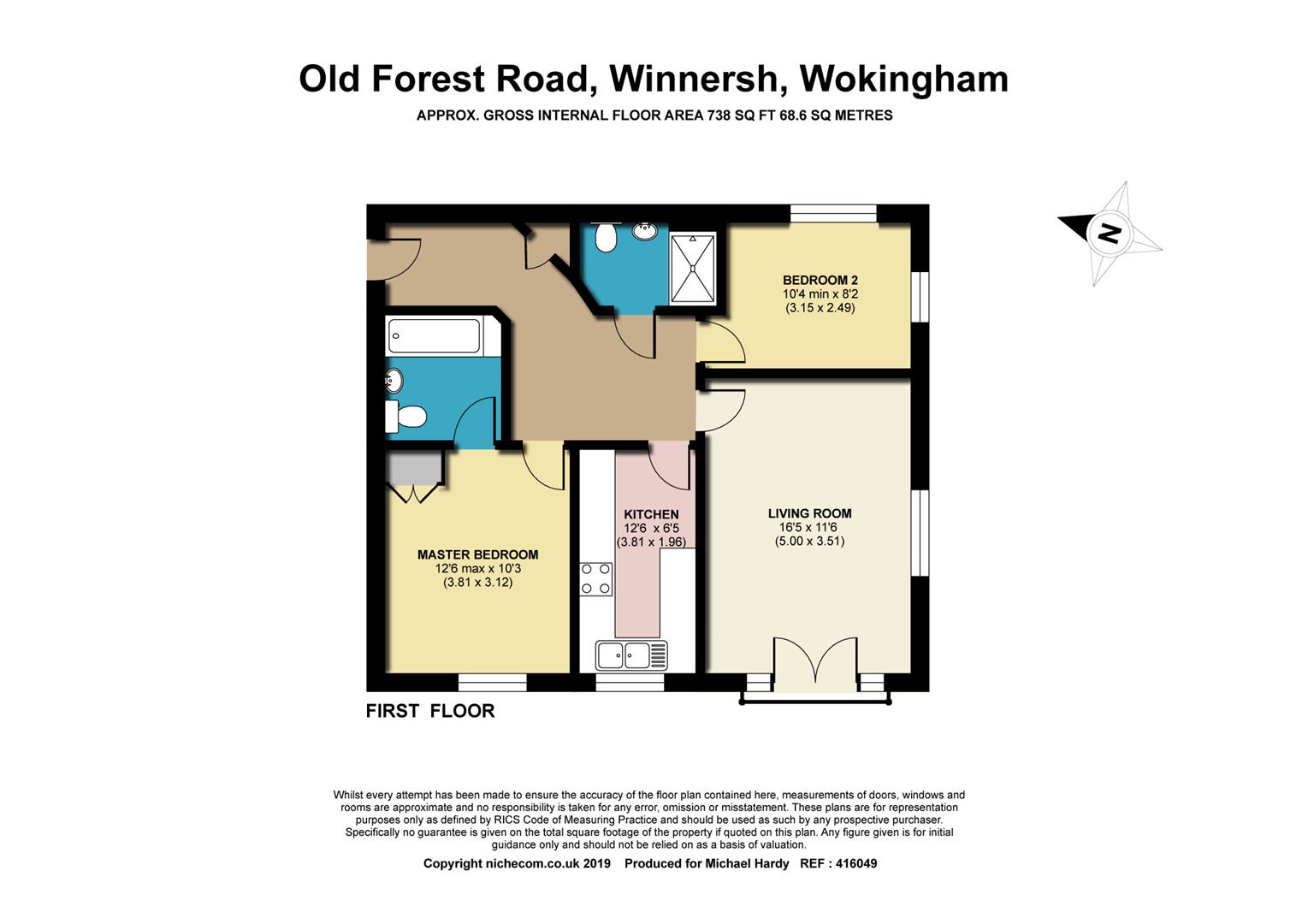 2 Bedrooms Flat for sale in Old Forest Road, Winnersh, Berkshire RG41