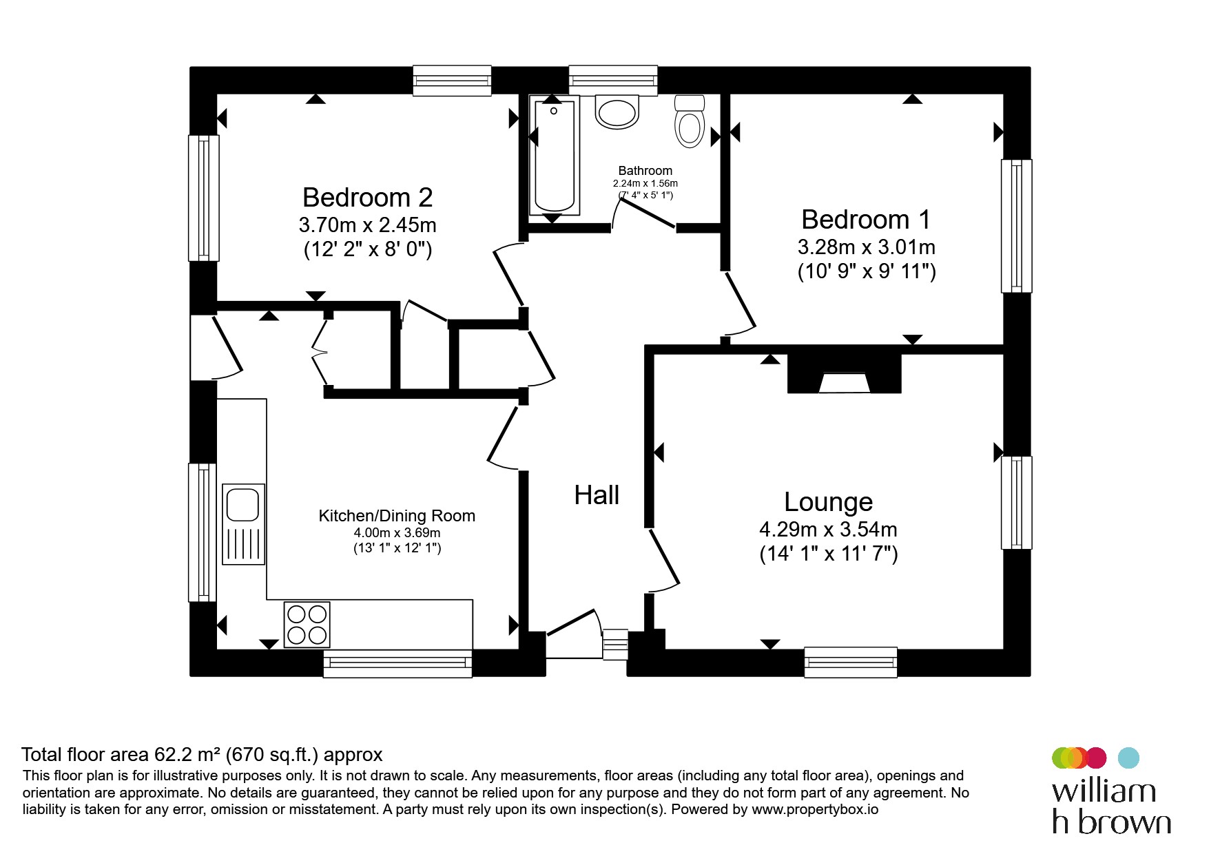 Oulton Road, Lowestoft floorplan