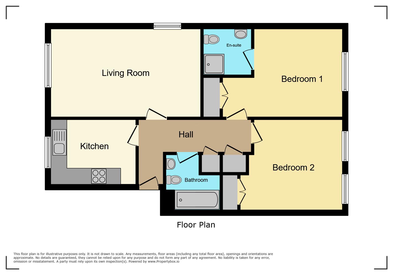 1 William Court,, Union Street, Hampshire floorplan