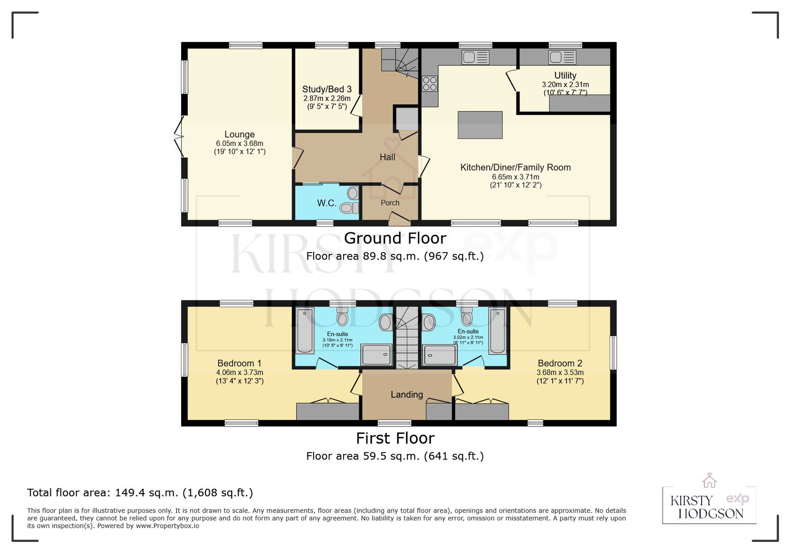 Wood Green, Park Avenue, Prudhoe floorplan