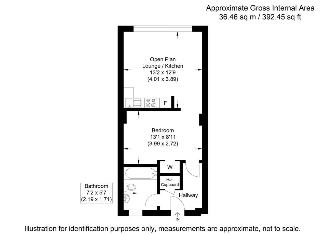 1310 Fabrick Square, Lombard Street, Birmingham floorplan