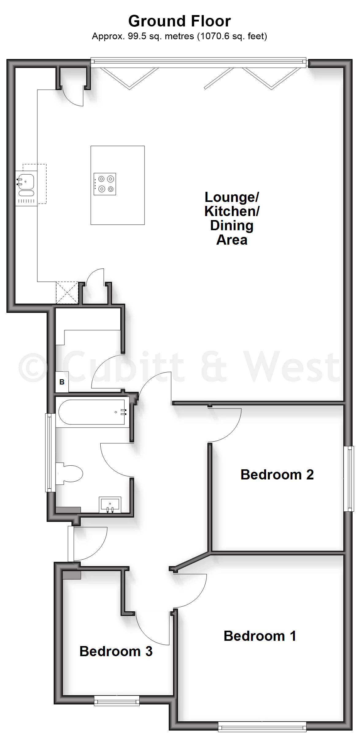 4, Fairlea Road, Emsworth floorplan