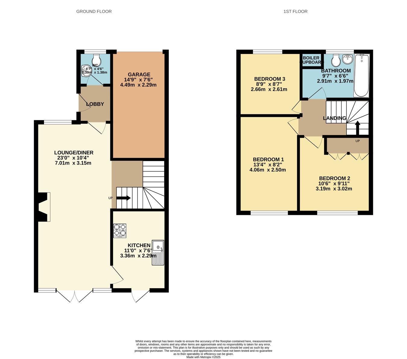 6, Jarvis Brook Close, Bexhill-on-Sea floorplan