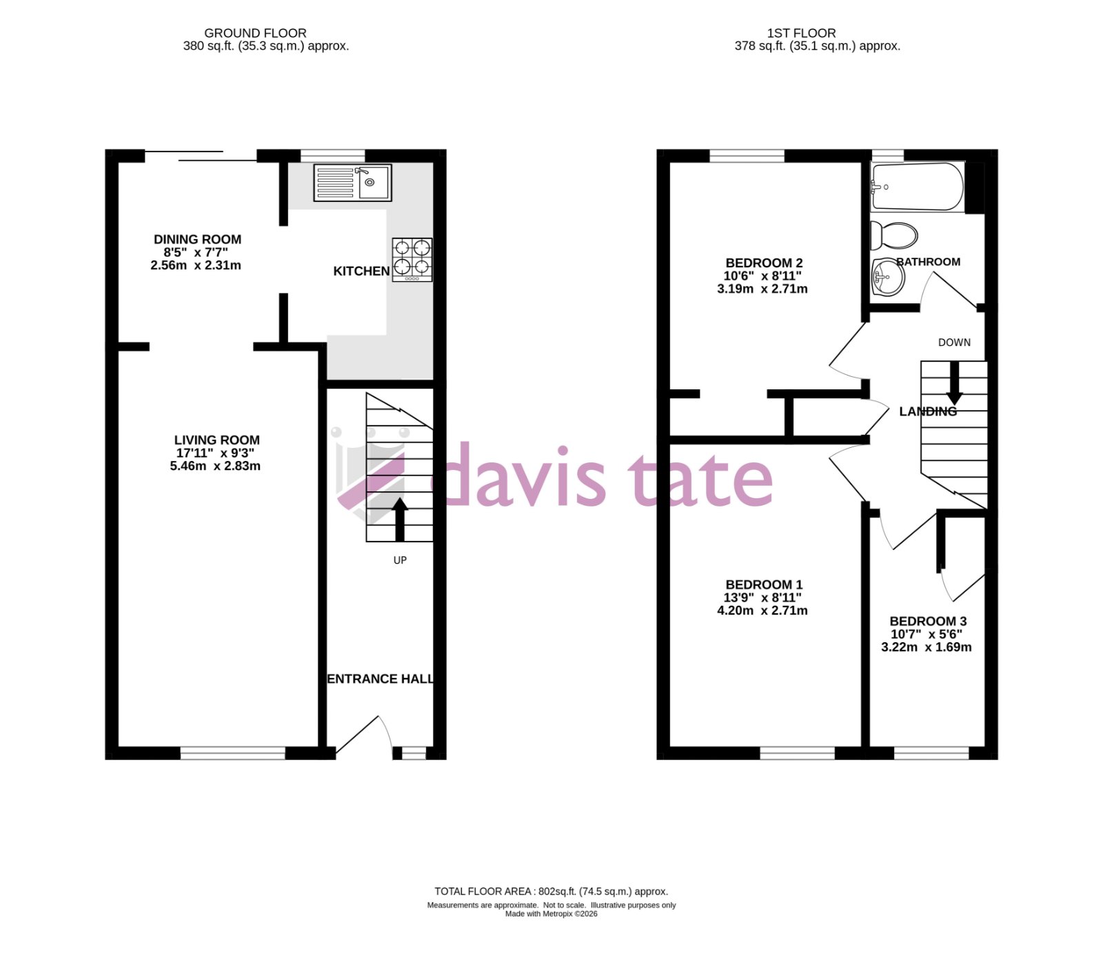 15, Hillbrow, Berkshire floorplan