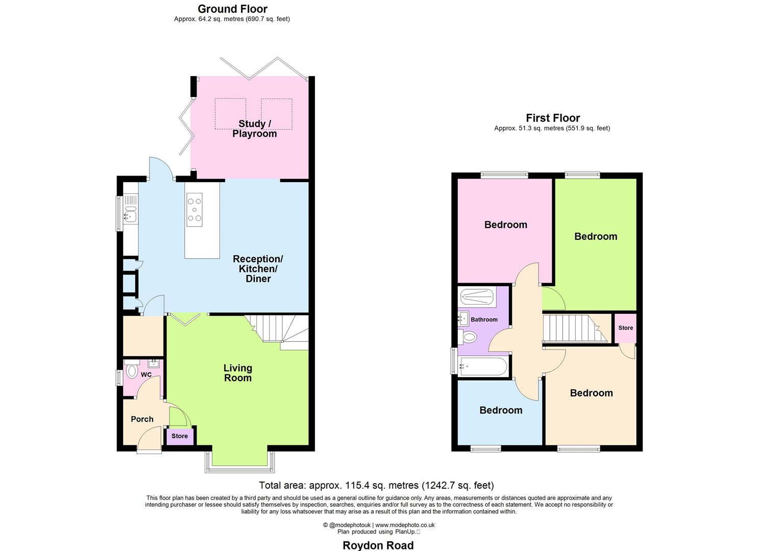 31a, Roydon Road, Stanstead Abbotts floorplan