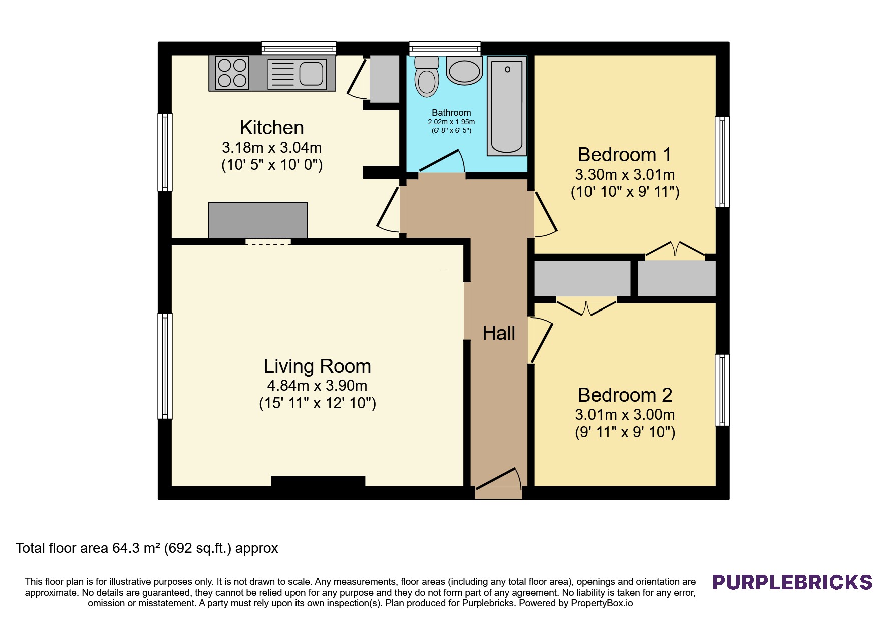 3 Windsor Flats, Australian Avenue, Salisbury floorplan