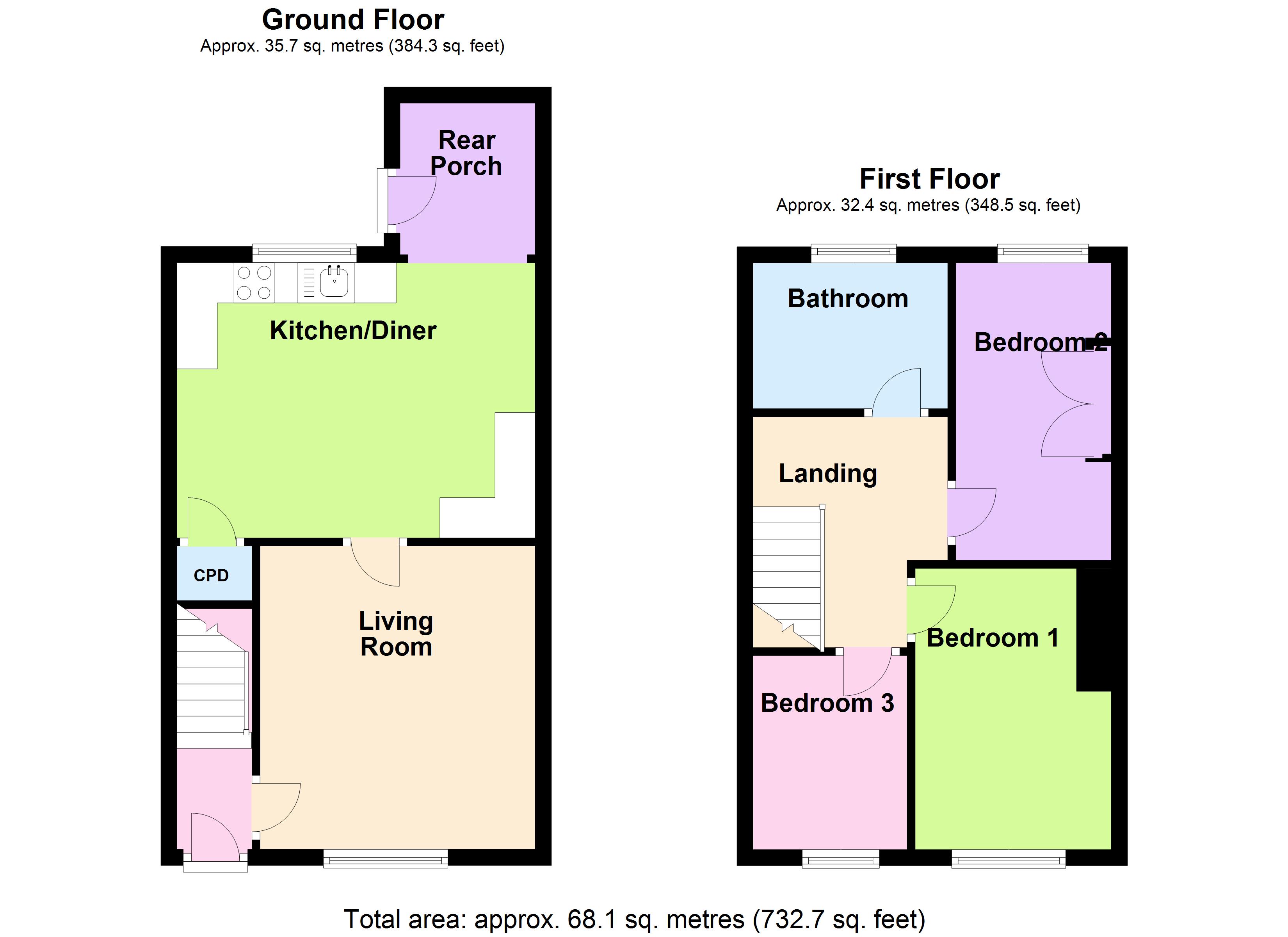 The Avenue, Bentley, Doncaster DN5, 3 bedroom terraced house for sale