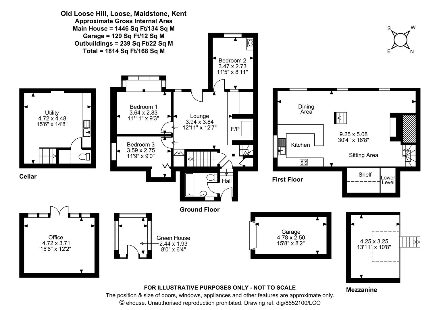 2, Old Loose Hill, Maidstone floorplan