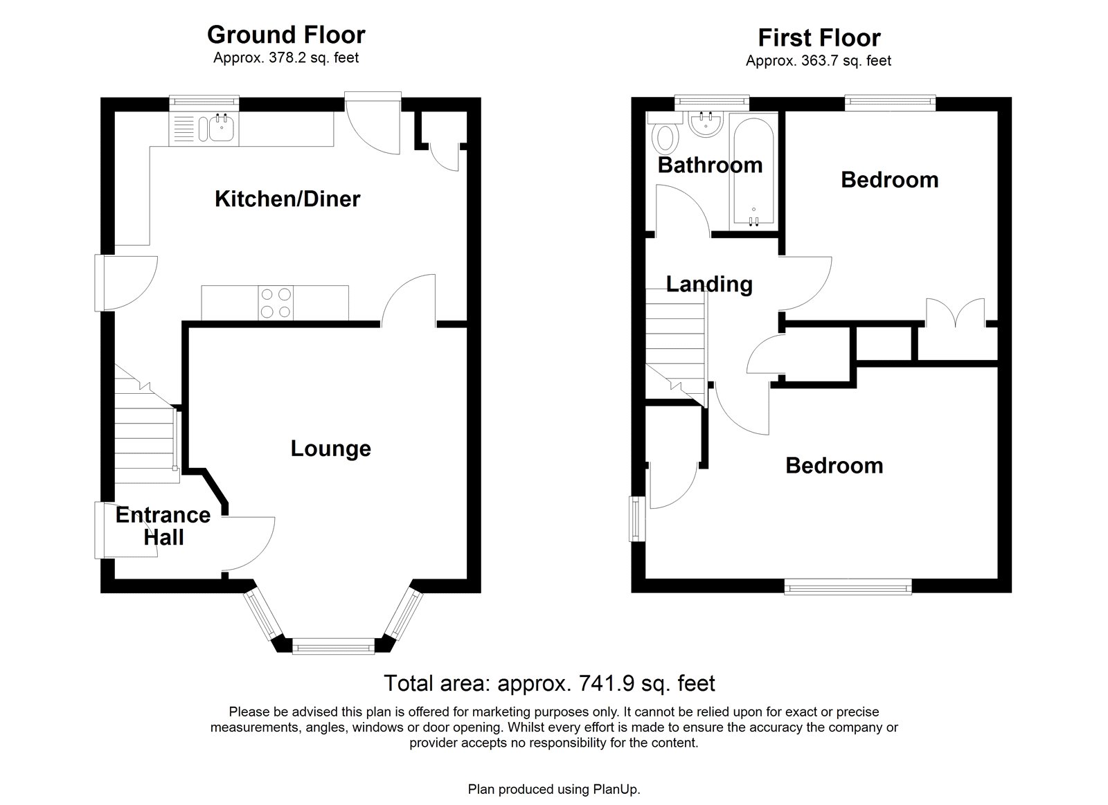 46, The Fairway, Kent floorplan